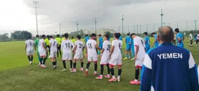 شباب اليمن يخسر وديته الثانية أمام الهند