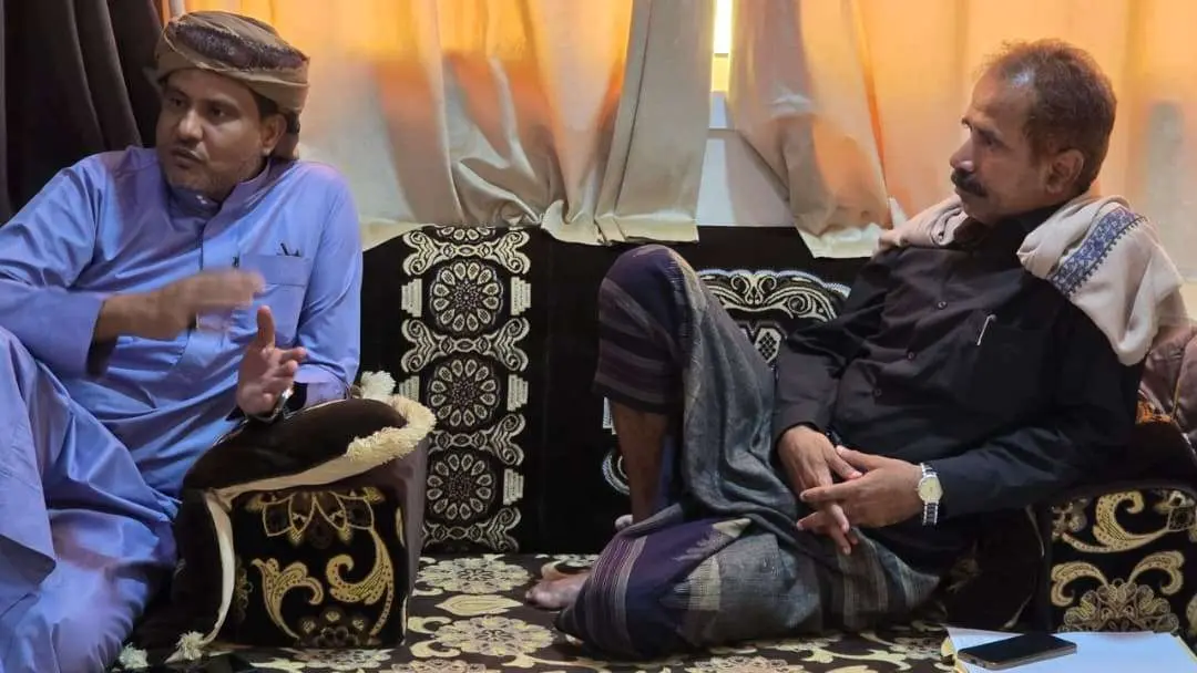رئيس القيادة المحلية للمجلس الشعبي محافظة شبوة يلت...