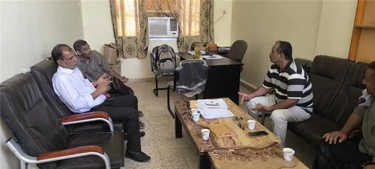 مجلس المستقبل الجنوبي بلحج يبحث مع قيادة كلية ناصر...
