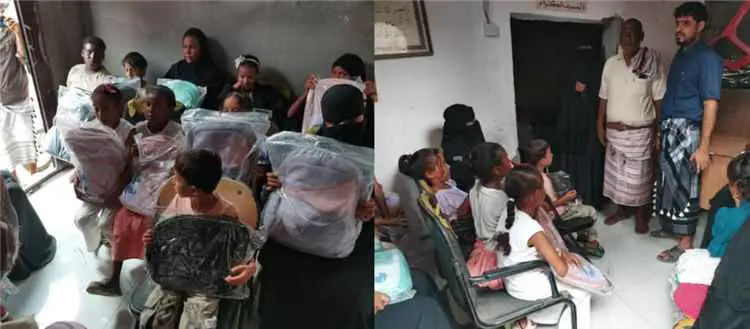 تدشين توزيع الحقائب المدرسية لأكثر من 500 يتيم في...