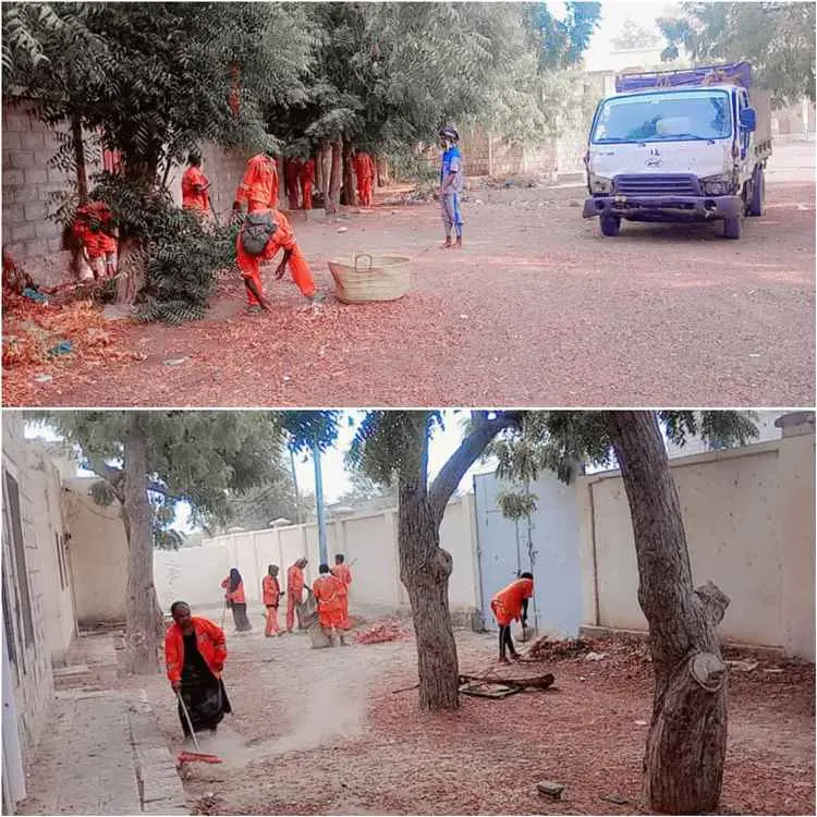 صندوق النظافة يواصل تنظيف مدارس زنجبار و الكود است...