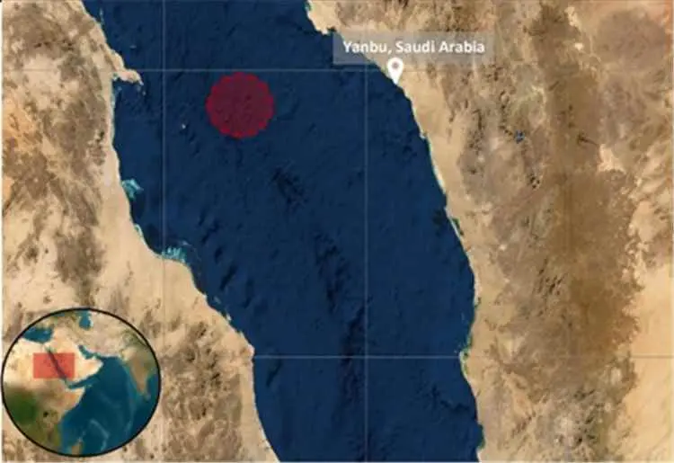 عاجل.. إصابة ناقلة نفط قبالة ينبع واندلاع حريق على...