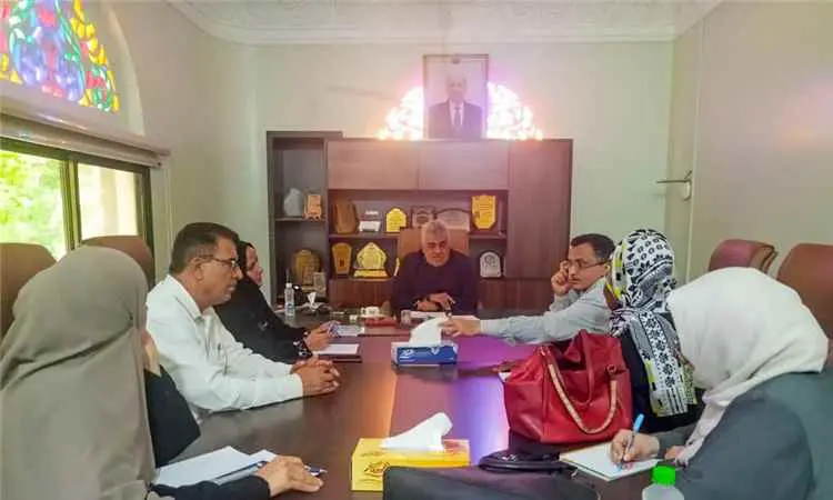 نائب وزير التخطيط يبحث مع مسؤولة باليونيسيف جهود ا...
