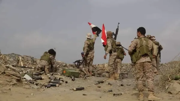 القوات المسلحة تحبط هجوماً حوثياً واسعاً في تعز وت...