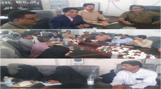 مدير تربية أبين يناقش استعدادات المدارس الأهلية لل...