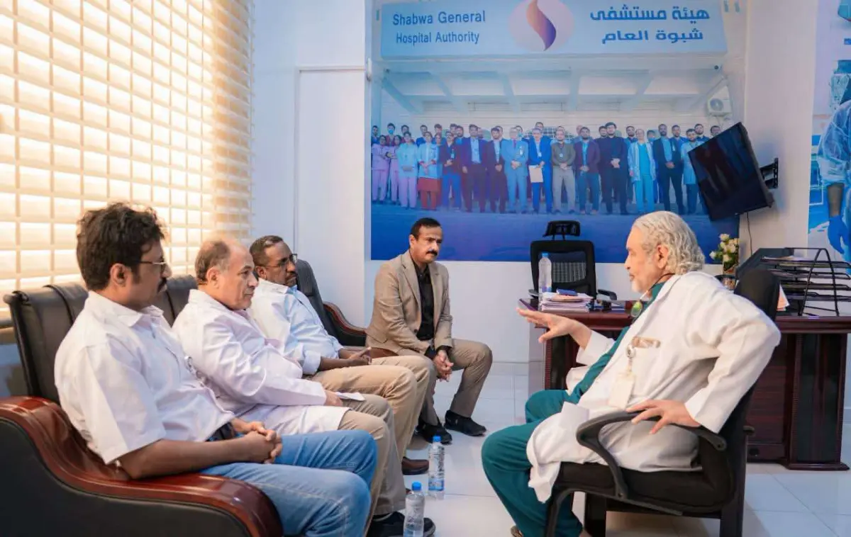 المحافظ بن الوزير يتفقد هيئة مستشفى شبوة ويوجّه بت...