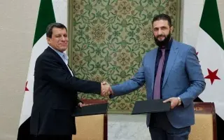 الشرع يُعين مظلوم عبدي مستشارا للرئاسة السورية