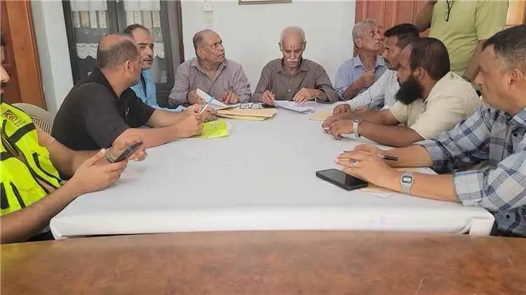 فتح مظاريف مناقصة إنشاء شبكة الصرف الصحي بمنطقة صل...