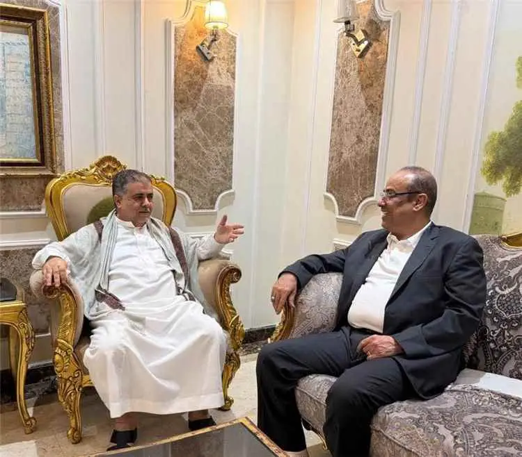 الميسري والعيسي في لقاء جمعهما يؤكدا على أهمية الح...