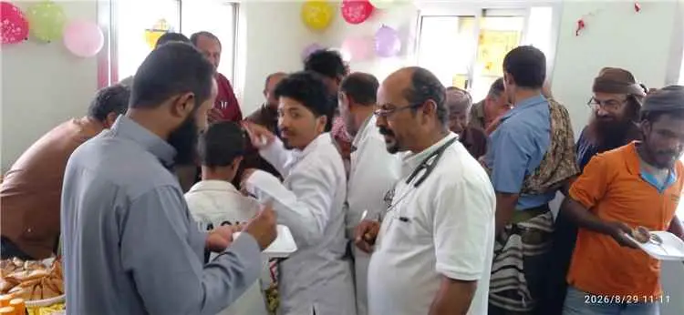 عمال مكتب الصحة برصد يحتفلون بنجاح العمل الصحي وال...