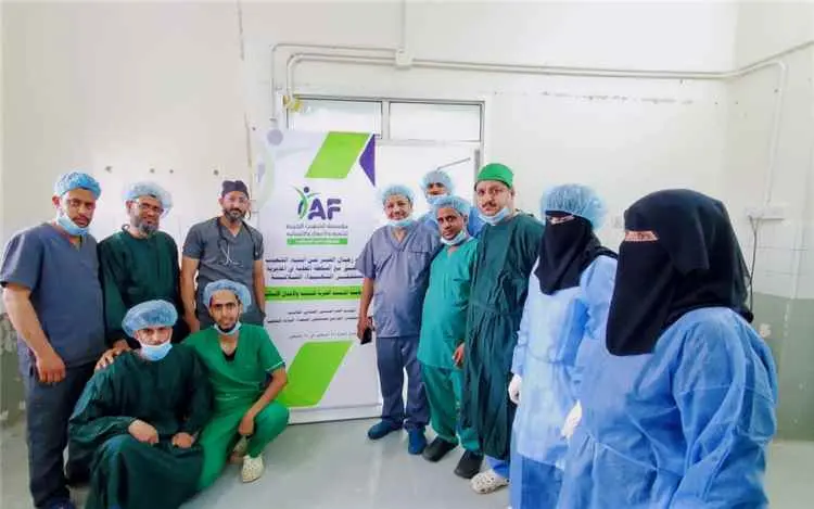 استمـــرار المخـيــم الجراحي المجاني في مستشفى الش...