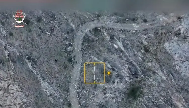 العمالقة تنشر فيديو فرار جماعي للحوثيين من جبهة ال...
