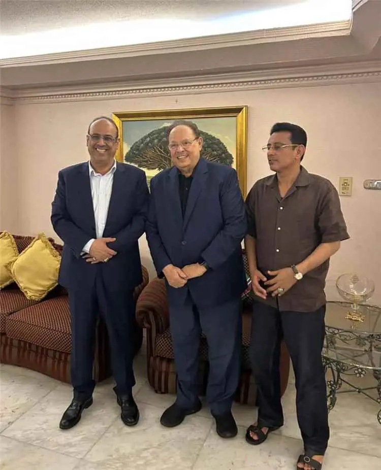 الميسري يجتمع بالرئيس علي ناصر والسفير محمد مارم