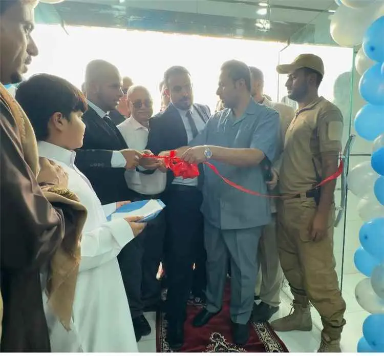 المحافظ الحالمي يفتتح فرع بنك البسيري الدولي بمحاف...