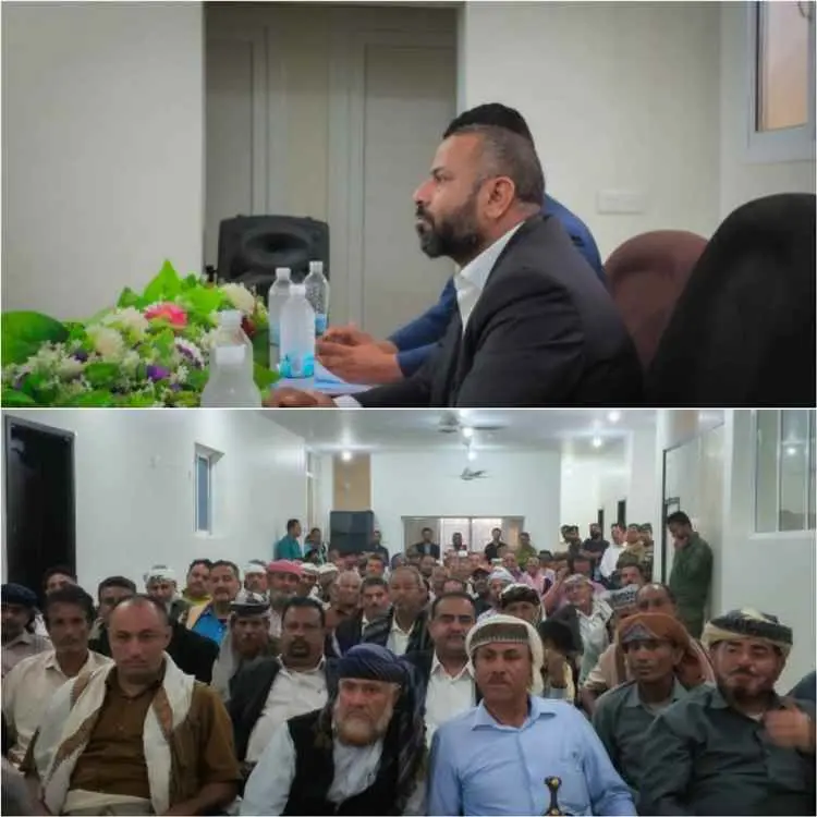 لقاء موسّع لمشائخ ووجهاء الضالع يؤكد توحيد الصف ودعم التنمية ومواجهة مليشيا الحوثي