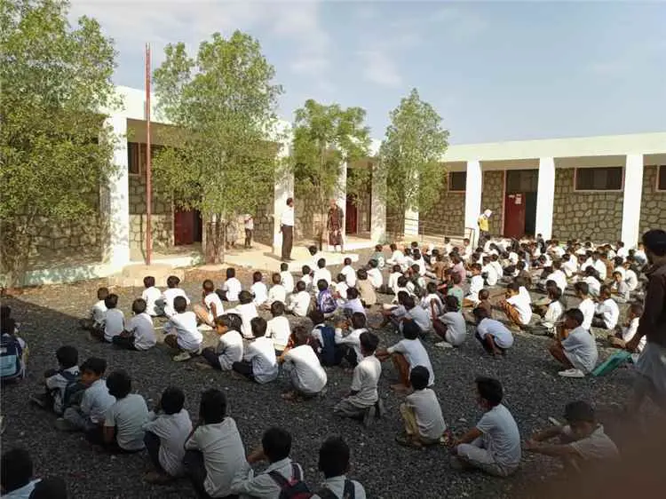 تدشين العام الدراسي الجديد 2026/2027م في مدارس مديرية حبيل جبر