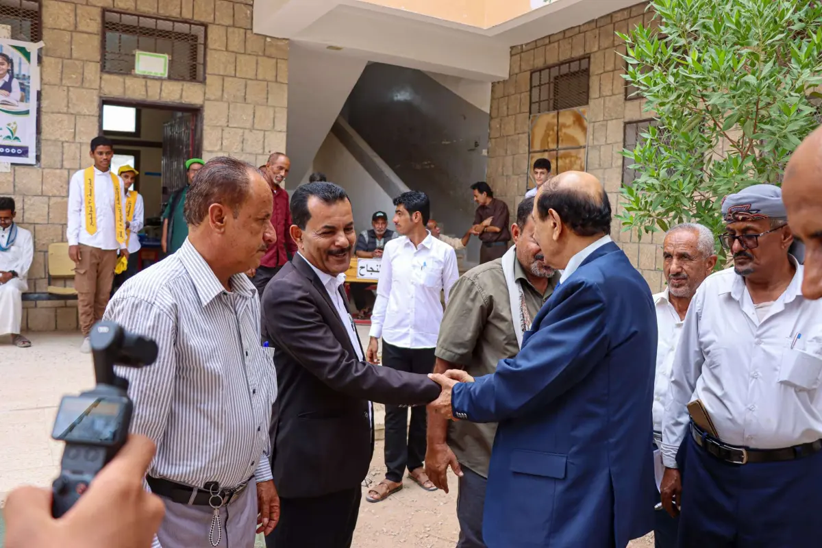 الاحتفال بتدشين العام الدراسي الجديد بشبوة.