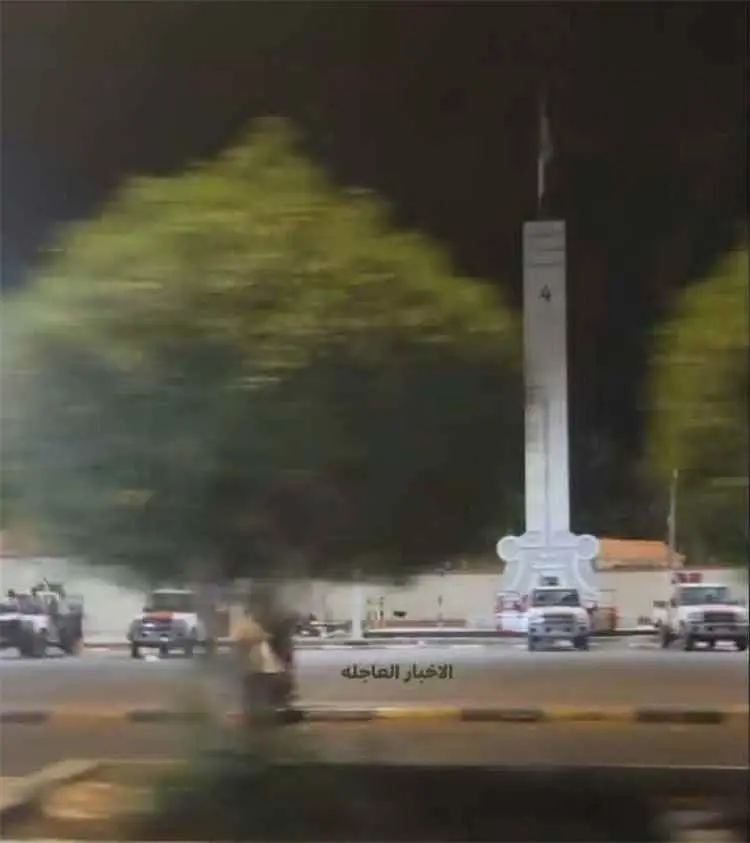 انتشار امني واسع في محيط ساحة العروض بعدن