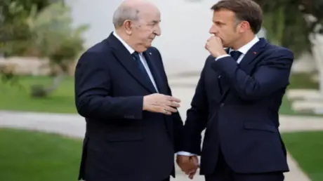 ماكرون يعلن التضامن مع الجزائر ويمد يد العون بعد ا...