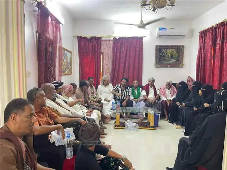 لقاء يجمع ممثلي مجلس المستقبل الجنوبي المشاركين في المؤتمر التأسيسي للمجلس التنسيقي الحضرمي الأعلى