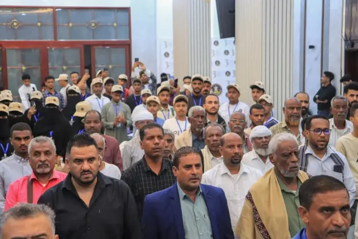 بحضور التميمي.. منسقية الانتقالي بجامعة حضرموت تخت...