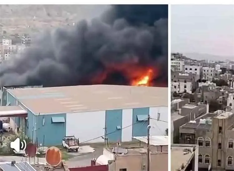 نائب مدير الشؤون الاجتماعية بتعز يتفقد أضرار حريق...