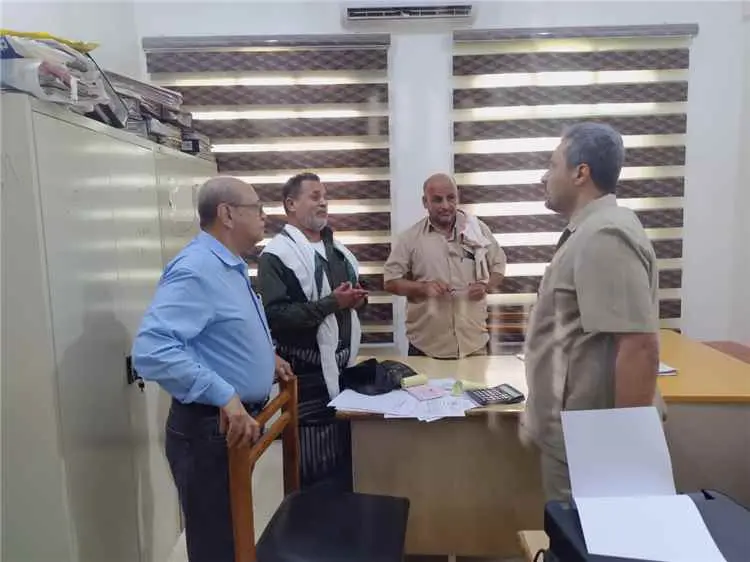 مدير عام تبن يستقبل محافظ لحج في زيارة تفقدية للمق...