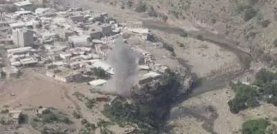 قصف سعودي يستهدف قرى آهلة في صعدة