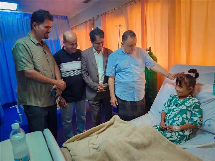 بتكليف من محافظ أبين.. الحامد يطمئن على صحة بطلة «...