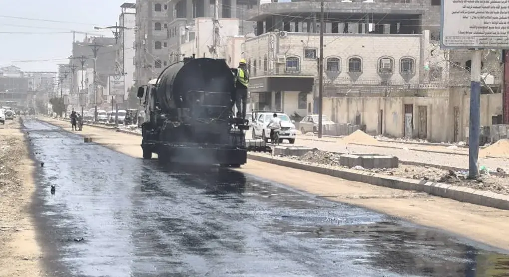 بدء أعمال سفلتة طريق جولة البيرق – شرطة كابوتا بطو...