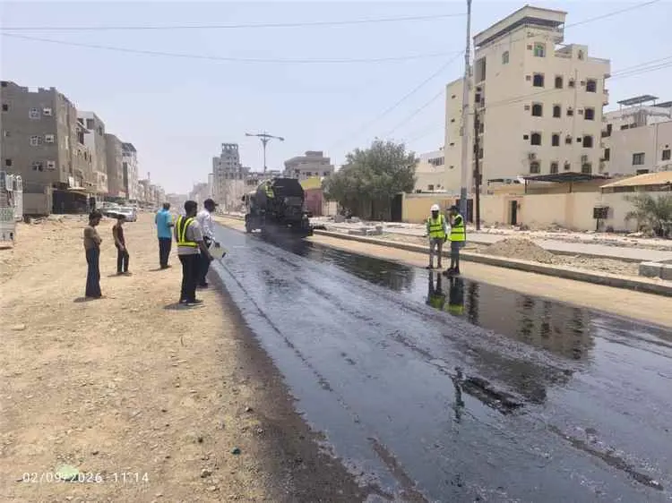 بدء أعمال سفلتة طريق جولة البيرق – شرطة كابوتا بطو...