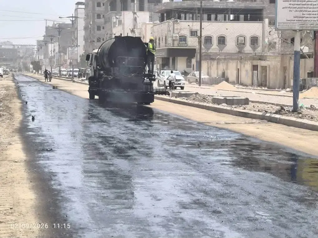 بدء أعمال سفلتة طريق جولة البيرق – شرطة كابوتا بطول 1200متر..