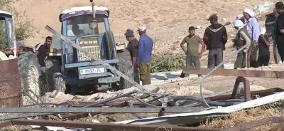 هدم إسرائيلي واسع يشرد سكان خربة التبان
