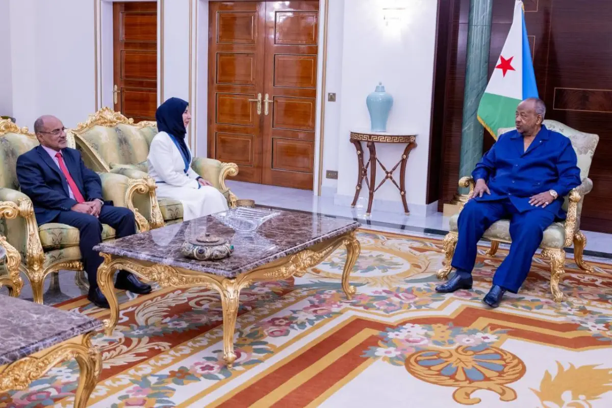الرئيس الجيبوتي يستقبل وزيرة الخارجية ويجدد دعم بل...