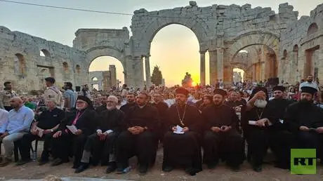 سوريا.. مار سمعان العمودي يستعيد صوته الروحي في ري...