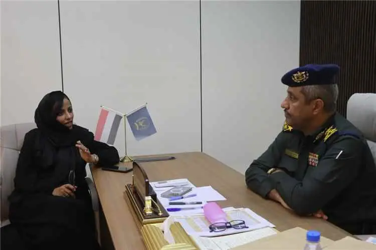 العميد الجابري يبحث مع المعهد الأوروبي للسلام تحدي...