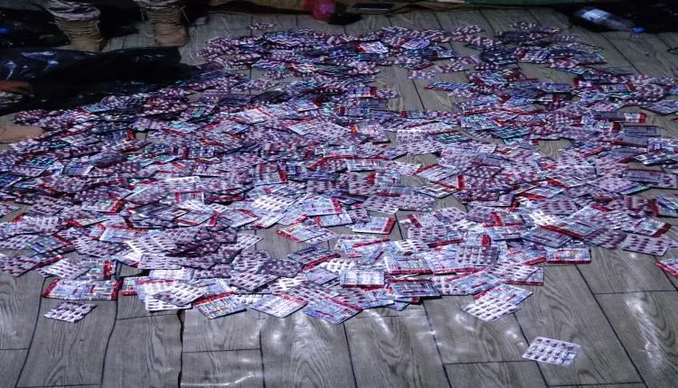 افشال تهريب 15 ألف حبة مخدرة إلى السعودية في منفذ...