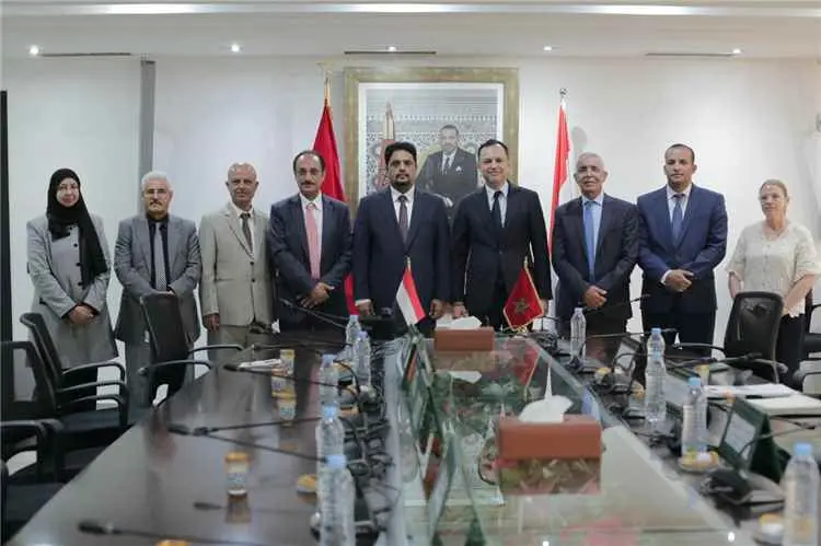 وزيرا التعليم الفني اليمني والإدماج الاقتصادي المغ...