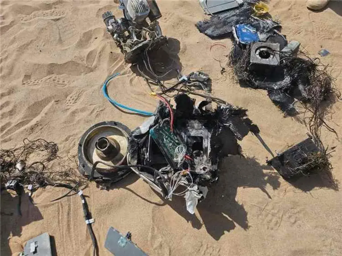 الدفاعات الجوية تسقط مسيّرة حوثية شرقي مدينة الحزم...