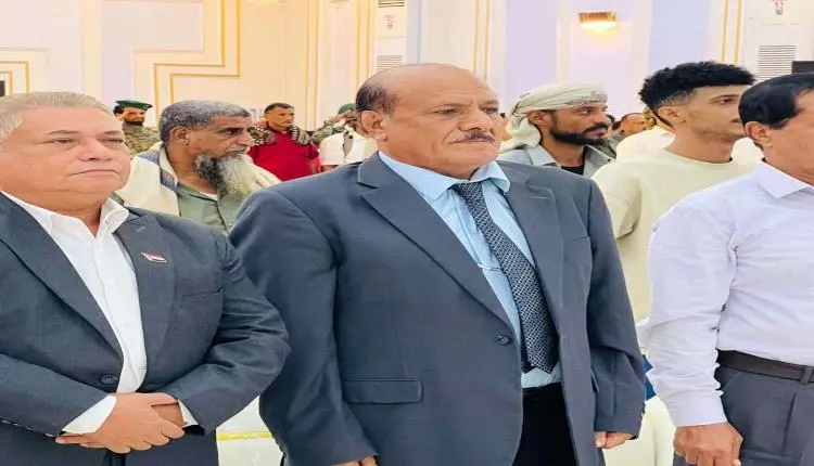 قيادات من المجلس الانتقالي تشارك في حفل تكريم الشاعر الثائر محمد السليماني