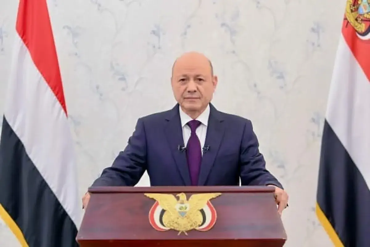 العليمي يشيد بانتصارات القوات المسلحة ويحذر الحوثي...