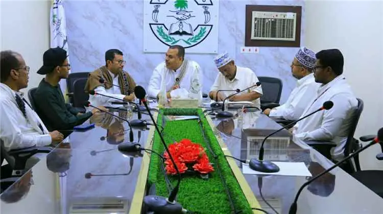 الامين العام المساعد يترأس اجتماعاً لقيادة مكتب مد...