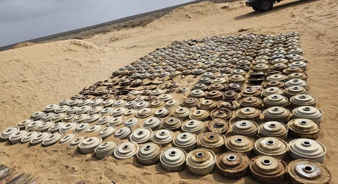 "مسام" ينزع 863 لغماً وذخيرة ويطهر نحو 195 ألف متر...