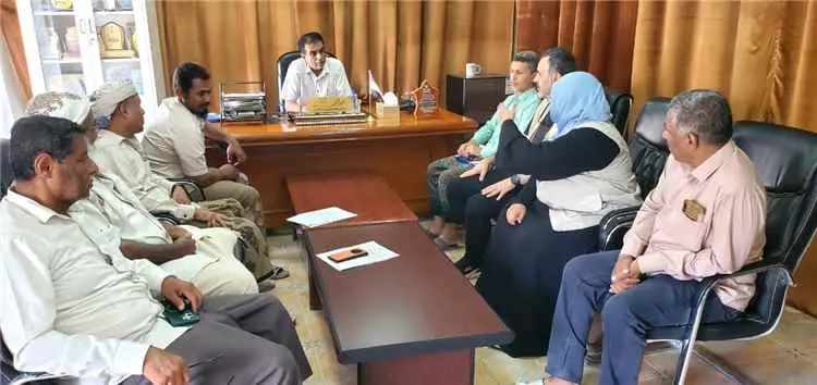 مدير عام مديرية القطن يلتقي وفدًا من منظمة ميد جلو...