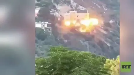 جنوب لبنان.. لحظة استهداف طائرات الجيش الإسرائيلي...