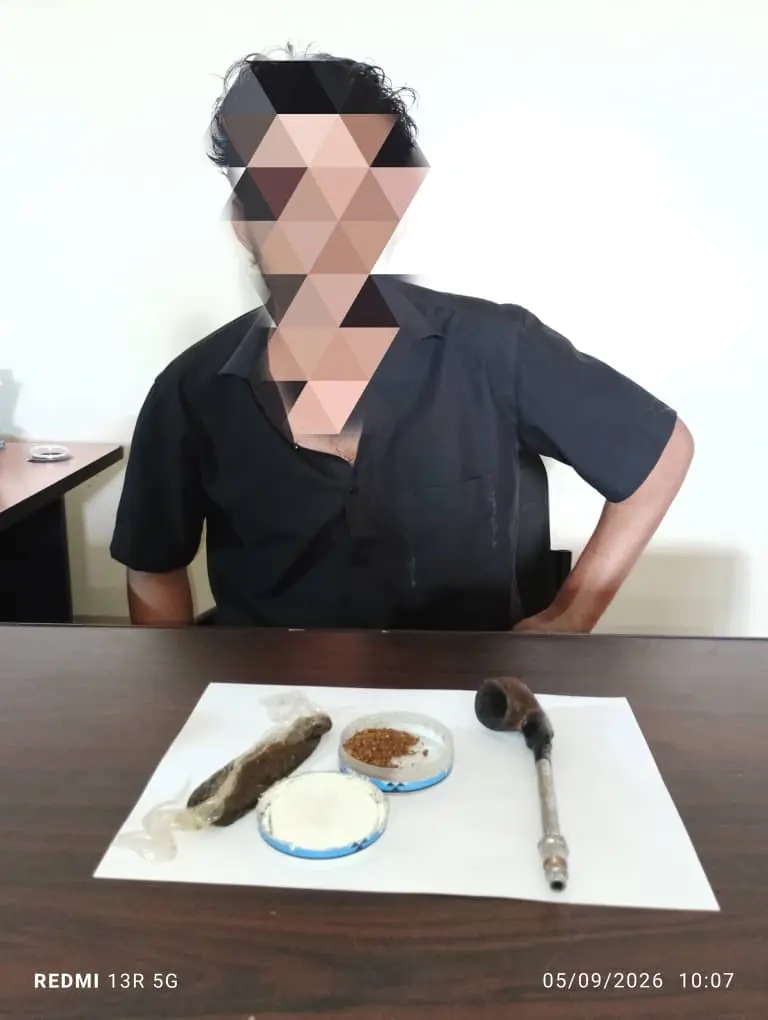 بعمليتين أمنيتين منفصلتين.. قوات الأمن الوطني بلحج تضبط حشيشا مخدرا وقوارير خمر