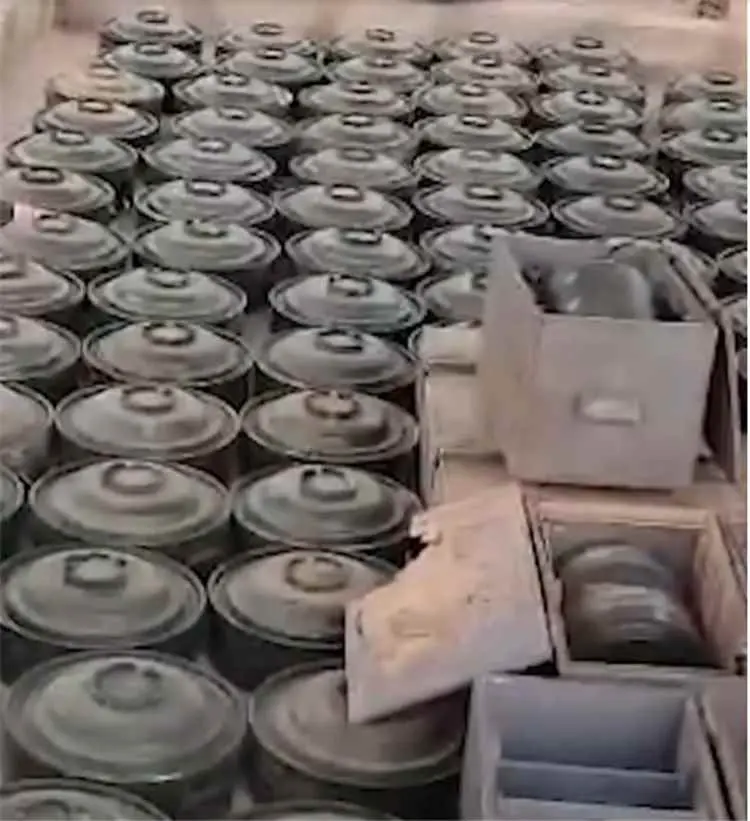 هندسة المقاومة الوطنية تنزع كميات كبيرة من ألغام م...