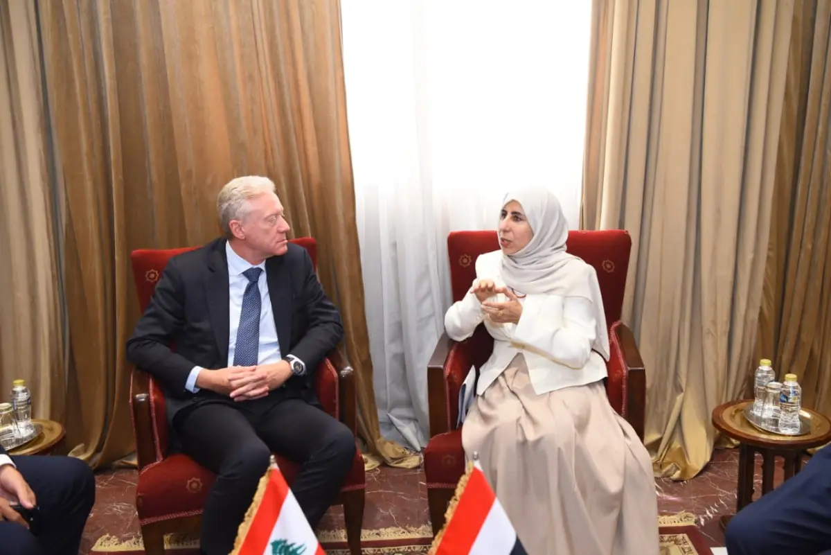 وزيرة الخارجية ونظيرها اللبناني يبحثان العلاقات ال...