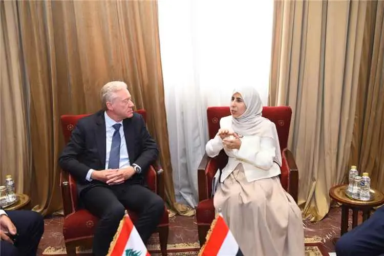 وزيرة الخارجية ونظيرها اللبناني يبحثان العلاقات ال...