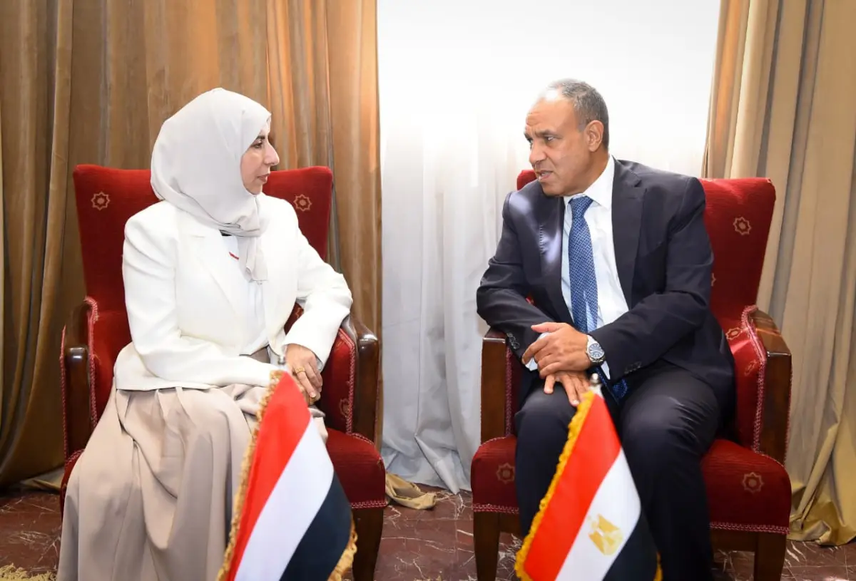 وزيرة الخارجية ونظيرها المصري يبحثان تعزيز العلاقا...